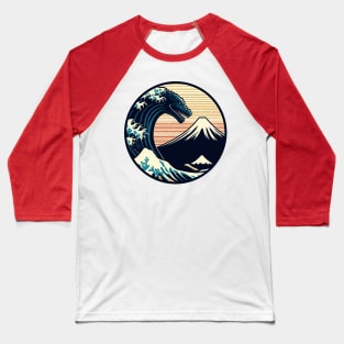 Japanese Wave Baseball T-Shirt